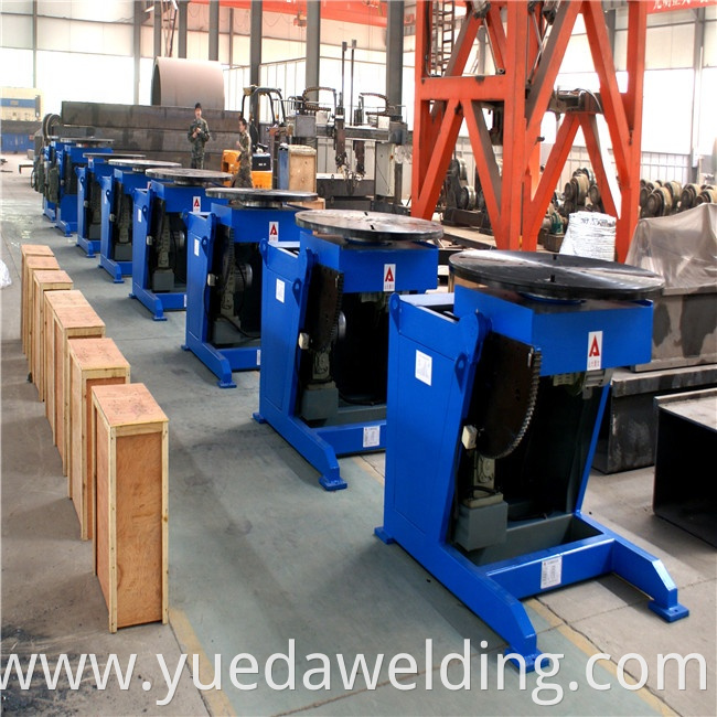 Yueda 100KG heavy duty turntable 50kg welding positioner China cheap Positioner